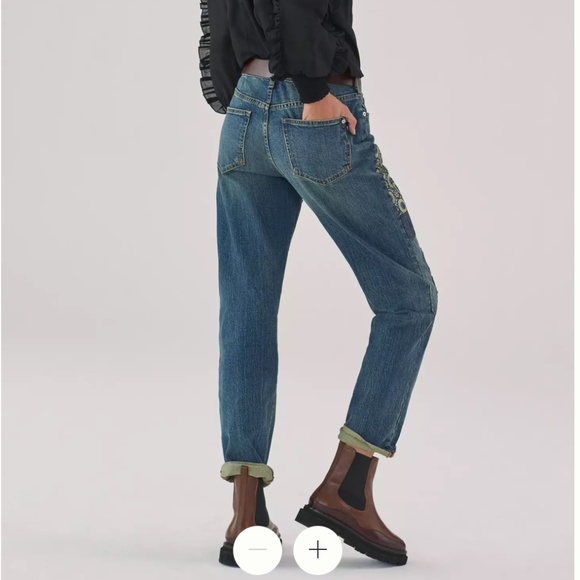 ANTHROPOLOGIE PILCRO BOYFRIEND JEANS - Picture 4 of 10